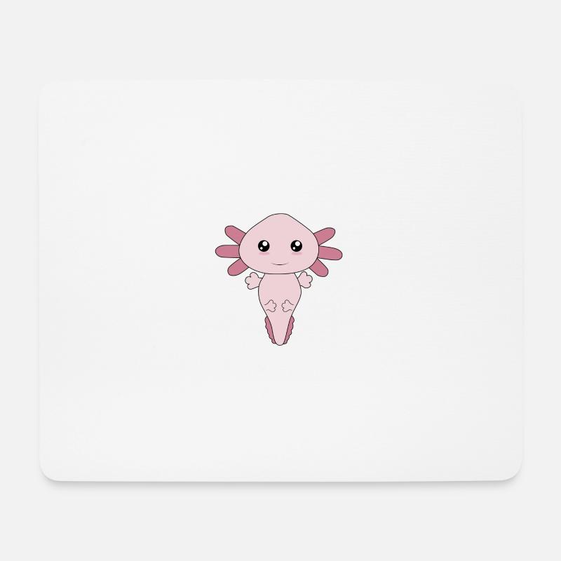 Axolotl - Mouse Pad (horizontal) - white