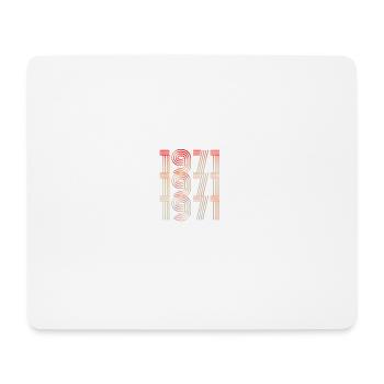 1971 Birthday birthday present - Mouse Pad (horizontal) - white - Front