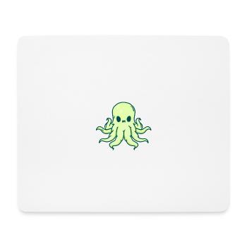Kawaii Cthulhu - Tapis de souris (format paysage) - blanc - Devant
