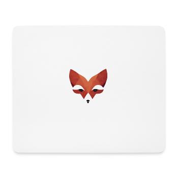Roter Fuchs - Mousepad (Querformat) - Weiß - Vorne