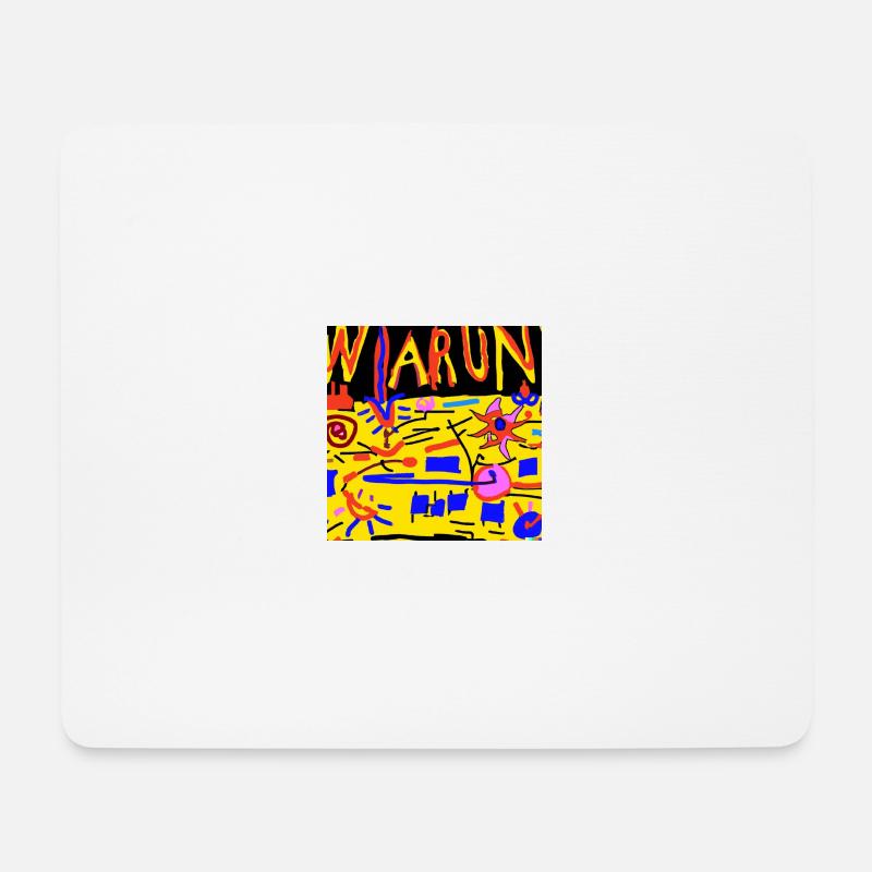 warun - Mouse Pad (horizontal) - white