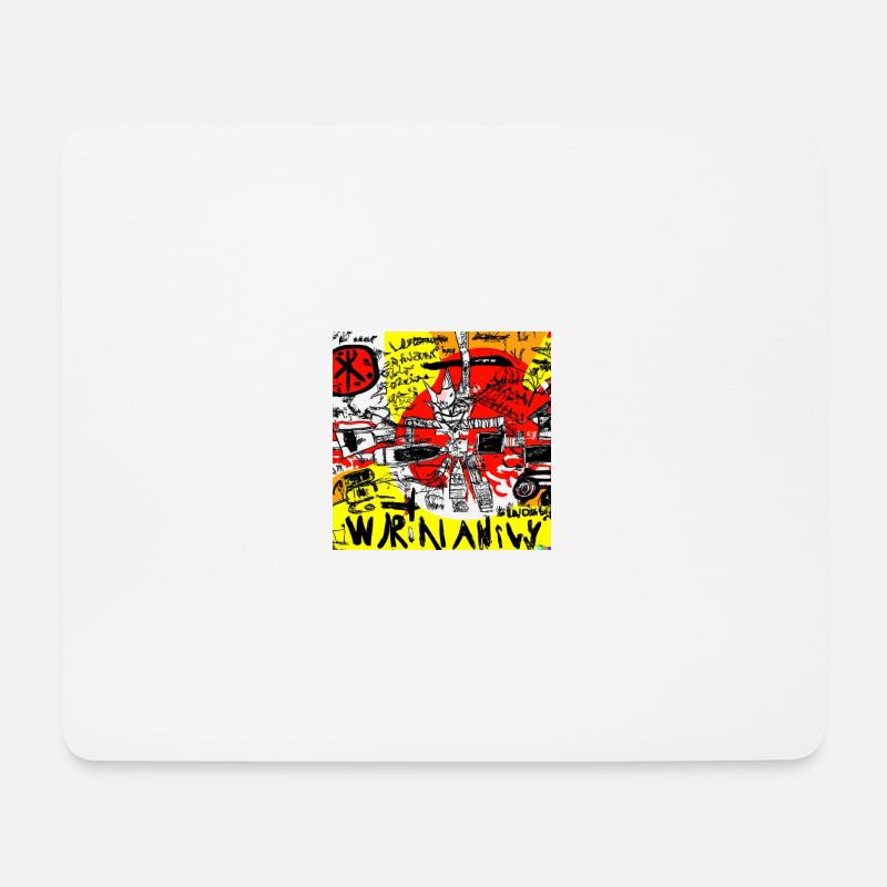 Warnanily - Mouse Pad (horizontal) - white
