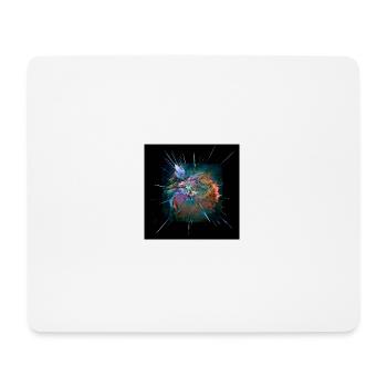 Extruded nebular - Mousepad (Querformat) - Weiß - Vorne