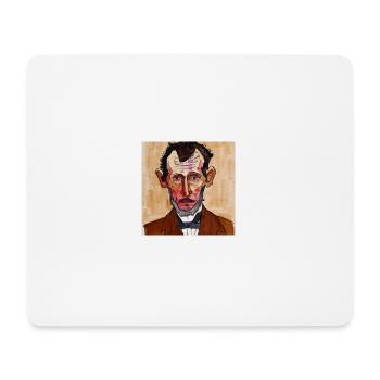 Founding Father Abraham Lincoln - Schiele - Mouse Pad (horizontal) - white - Front