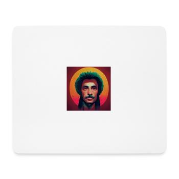 Kung-fu master - Mouse Pad (horizontal) - white - Front