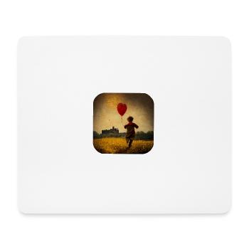 Burgkind - Mousepad (Querformat) - Weiß - Vorne
