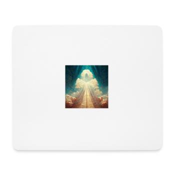 Gods Not Dead - Mousepad (Querformat) - Weiß - Vorne