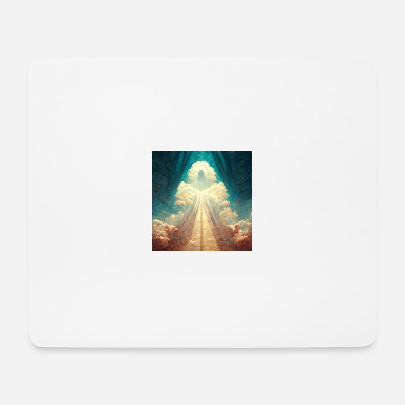 Gods Not Dead - Mousepad (Querformat) - Weiß