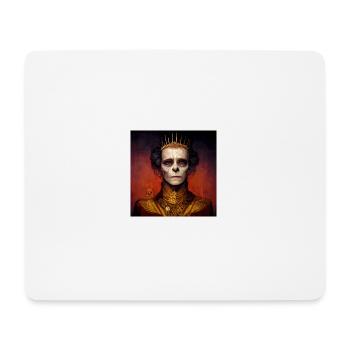Die Königen ist tot Lang Lebe der König - Mousepad (Querformat) - Weiß - Vorne