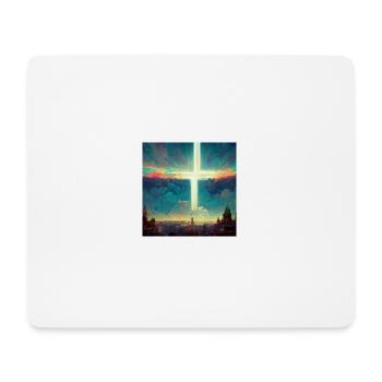 Gods Not Dead - Mousepad (Querformat) - Weiß - Vorne