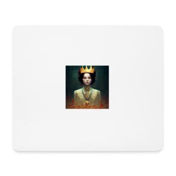 Die Königen ist tot Lang Lebe der König - Mousepad (Querformat) - Weiß - Vorne