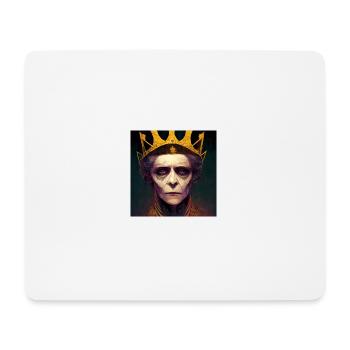 Die Königen ist tot Lang Lebe der König - Mousepad (Querformat) - Weiß - Vorne