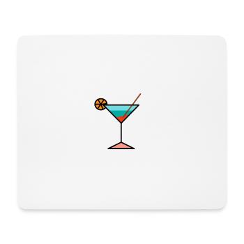 Cocktails d’été! - Tapis de souris (format paysage) - blanc - Devant