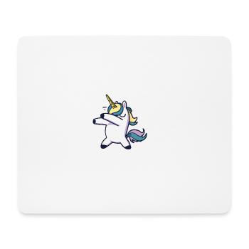 Dabbing Licorne Dabbendes Licorne Dab Idée cadeau - Tapis de souris (format paysage) - blanc - Devant