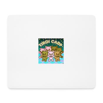 Teddy Bären Tanzen - Mousepad (Querformat) - Weiß - Vorne