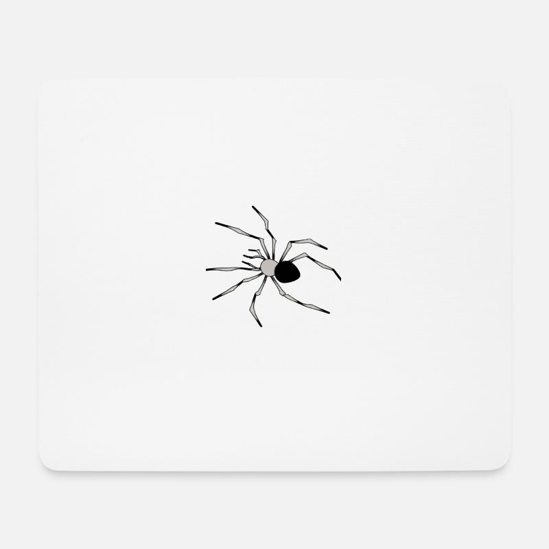 Spider Illustration - Mouse Pad (horizontal) - white