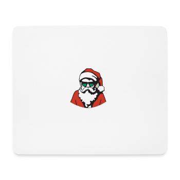 Weihnachtsmann - Mousepad (Querformat) - Weiß - Vorne