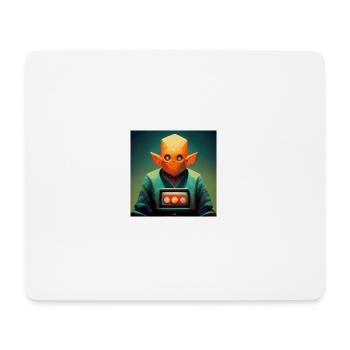 Lucky Gamer - Mousepad (Querformat) - Weiß - Vorne