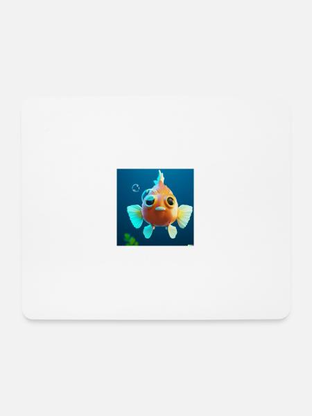 Sweet Fish - Mouse Pad (horizontal) - white