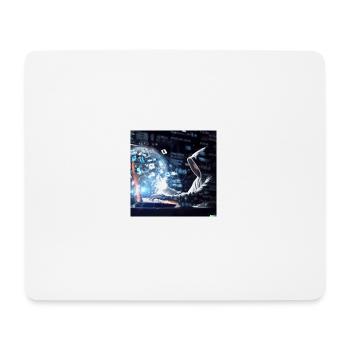 cyber attack - Mousepad (Querformat) - Weiß - Vorne