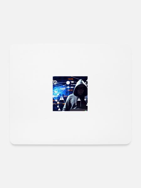 Cyber Attack - Mouse Pad (horizontal) - white