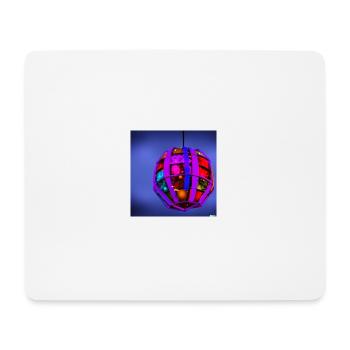 explodierende weihnachtskugel - Mousepad (Querformat) - Weiß - Vorne