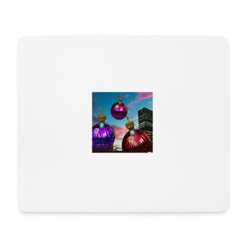 hochausweihnachtskugel - Mousepad (Querformat) - Weiß - Vorne