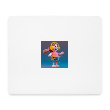 FUNNY MUSIC ILLUSTRATION 1 - Mouse Pad (horizontal) - white - Front