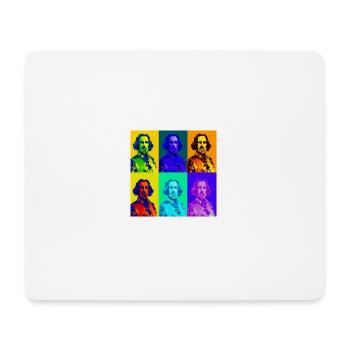 king Charles in Warhol style - Mousepad (Querformat) - Weiß - Vorne