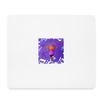 FUNNY MUSIC 7 - Mouse Pad (horizontal) - white - Front