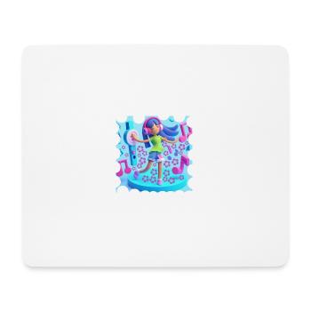 MUSIQUE DRÔLE 10 - Tapis de souris (format paysage) - blanc - Devant
