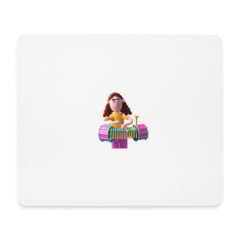FUNNY 8 - Mouse Pad (horizontal) - white - Front