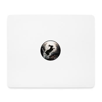 Water rabbit Chinese New Year print way - Mouse Pad (horizontal) - white - Front