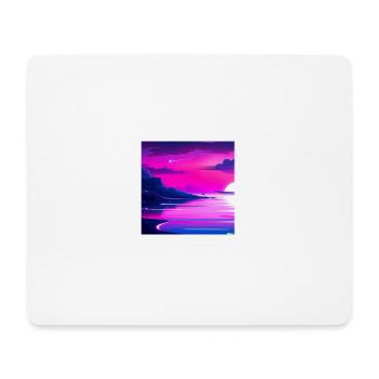 SUNSET - Mouse Pad (horizontal) - white - Front