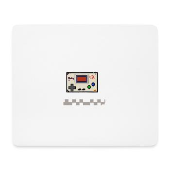 Retro Gaming - Mousepad (Querformat) - Weiß - Vorne