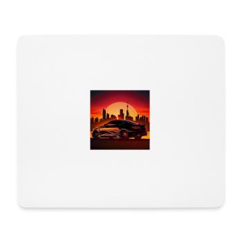 MB Sunset - Mousepad (Querformat) - Weiß - Vorne
