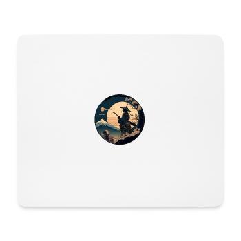 Nr. 1 : Japanese Art Samurai Fighter Ukiyo_e Style - Mousepad (Querformat) - Weiß - Vorne