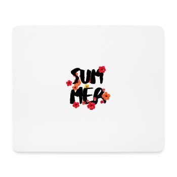 Sommer - Mousepad (Querformat) - Weiß - Vorne