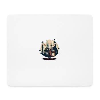 Vampire skin - Mouse Pad (horizontal) - white - Front