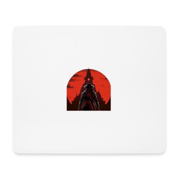 dark tower - Mouse Pad (horizontal) - white - Front