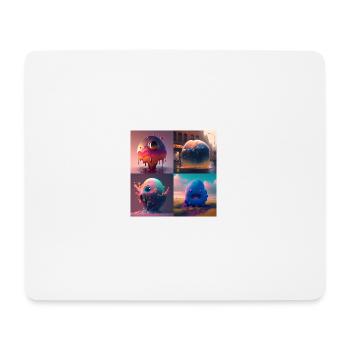 Aliens are coming - Tapis de souris (format paysage) - blanc - Devant