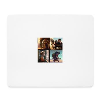 innovation by me - Tapis de souris (format paysage) - blanc - Devant