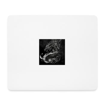 dragon light - Tapis de souris (format paysage) - blanc - Devant
