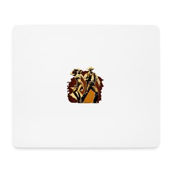 Dance hall - Mouse Pad (horizontal) - white - Front