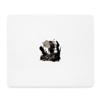 COWBOY - Mouse Pad (horizontal) - white - Front