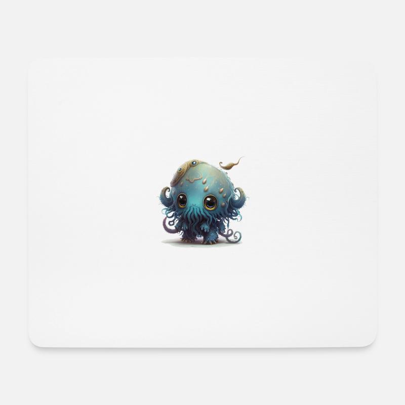 Ein niedlicher Azatoth - Mousepad (Querformat) - Weiß