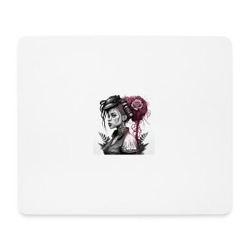 cyberg punk e8d7b4dd c25a 4b25 84c9 ab6ce39cfdb4 - Tapis de souris (format paysage) - blanc - Devant