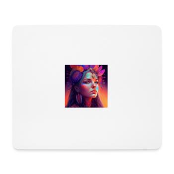Spirituell - Mousepad (Querformat) - Weiß - Vorne