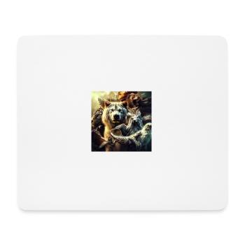 Das Reich der Tiere - Mousepad (Querformat) - Weiß - Vorne