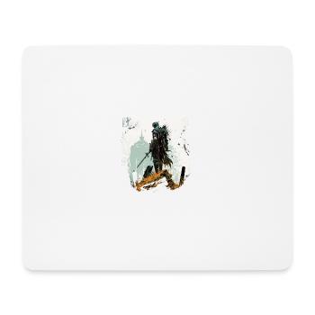to Shining Paladin - Mouse Pad (horizontal) - white - Front